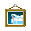 積雪旗飾