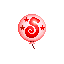 粉紅5氣球