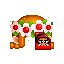小精靈花帽
