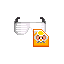 白色百葉墨鏡