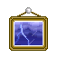 暴雨中
