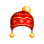時髦毛帽